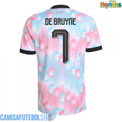 Camisa de time de futebol Bélgica Kevin De Bruyne #7 Replicas 2º Equipamento Mundo 2026 Manga Curta